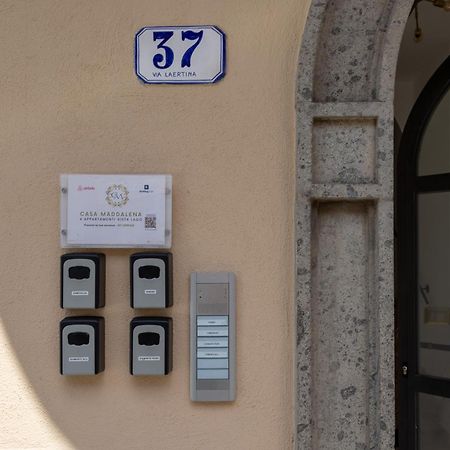 Casa Vacanze Maddalena - Palazzetto Sul Lago - Diamante Rosa Marta Eksteriør billede